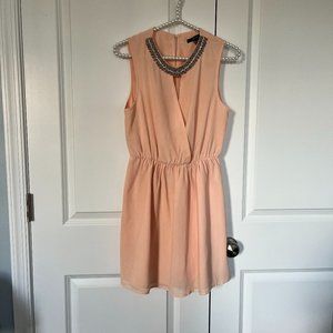 Forever 21 Pink Peek-Hole chest Dress
